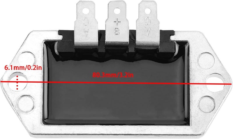 Rnigs Voltage Regulator mower Rectifier for Kohler 8-25 HP Engines with 15 Amp Rectifier Regulator for Kohler 25 403 03-S 41 403 10-S 41 403 09-S - Image 3